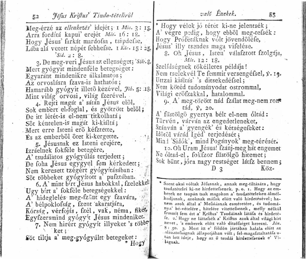 " ; j!.> 1 val6 ÉJukek. " ~ ~. b l1eg-érzé az 'ellenkezés' idejér ;: 1 lilás. 3: S. t Hogy velek jó tétet ki-ne jelentsék;. Arra fordíta kapui' erejét jvi{ít~ 10: 18.