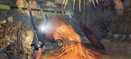 Ha ez egy korábbi Tomb Raider játék volna, akkor feltehetően egy lienáris megoldás vezetne minket a híd lezúzásáig.