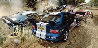A Playstationön hírnevet szerzett Destruction Derbyben akár 1995 darab autót is szétzúzhattunk egyetlen arénában. Már megint a csíkos kocsi... mit akar ez?