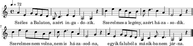 Bár sohase ismertelek volna meg! Átkozott volt az az óra, az a ház, Amelyikben megismertük mi egymást. Bolond volnék, ha én mindig busulnék, Borzaváron ilyen büszkén nem járnék!