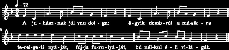 Belefújja búját a birka bőrébe, szélnek ereszti belőle.