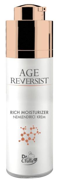 Age Reversist Termékcsalád Age Reversist Hidratáló krém Ez a gazdag krém intenzíven hidratálja a bőrt, és harcol a ráncok