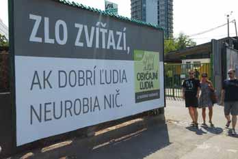 Okrem niekoľkých politikov, ktorí sem možno zavítali, si všetci ostatní žijete svoj nepolitický život. Napriek tomu verím, že vám na Slovensku záleží. Niektorým menej, iným viac a niektorým veľmi.