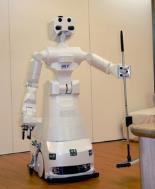 Példák robotok csoportosítása Bemutatás: 2009 Háztartási robot, egyszerű házimunkák elvégzésére képes,