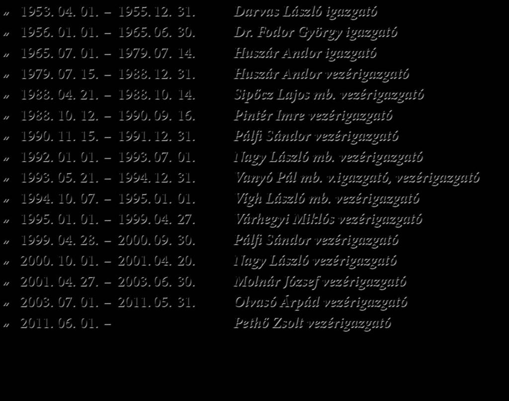 - Nehézipari Minisztériumban elfogadják az évi 6 000 tonna kapacitású Lakkfesték és Műgyantagyár beruházási programját. 1959. október 21.