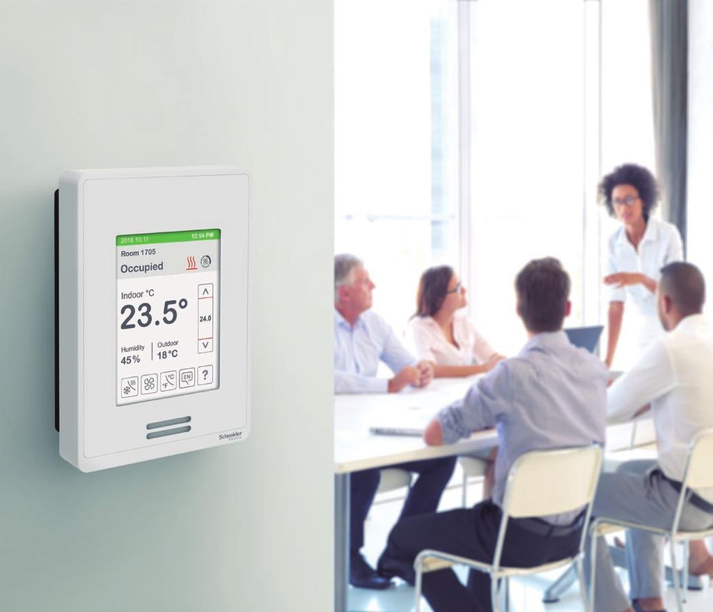 Energiagazdálkodás a gyors megtérülés érdekében A személyre szabott megoldással elkerülhetők a munkavállalókra bízott légkondicionáló-szabályozásból eredő hatalmas költségek.