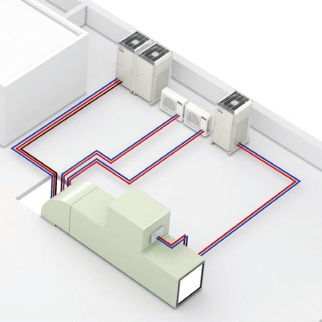 15 Maximális megtakarítás, kontroll és kényelem a szálloda teljes területén B 4 5 1 2 3 8 A 7 6 A 13 A opció: Hibrid megoldás. Gáz + elektromos. Amennyiben nagy mennyiségű meleg/hideg víz szükséges.