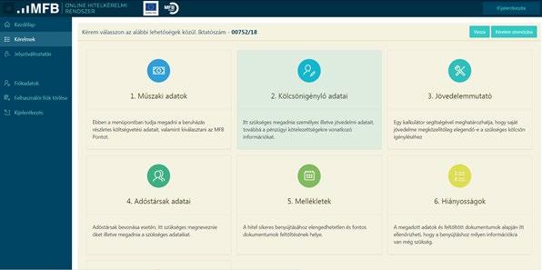 Az online felületen, a Mellékletek menüpont alatt tölthetők fel az imént