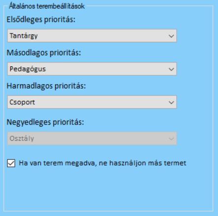 Ennek oka, hogy a legtöbb esetben egyes tantárgyakhoz egyedi termeket rendelnek az intézmények (például testnevelés termek, szaktantermek), valamint ezen belül egyes pedagógusoknak is lehetnek termei