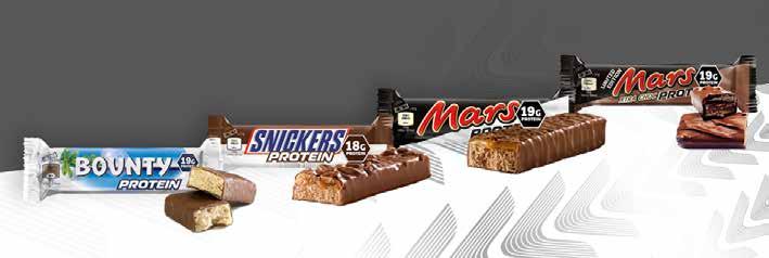 Energia-, és fehérjeszelet BOUNTY, SNICKERS, MARS, MARS XTRA CHOC Fehérjeszeletek 51 g 660 Ft 11880 Ft / 18 db - karton NUTREND DELUXE Fehérjeszelet 60 g 385 Ft