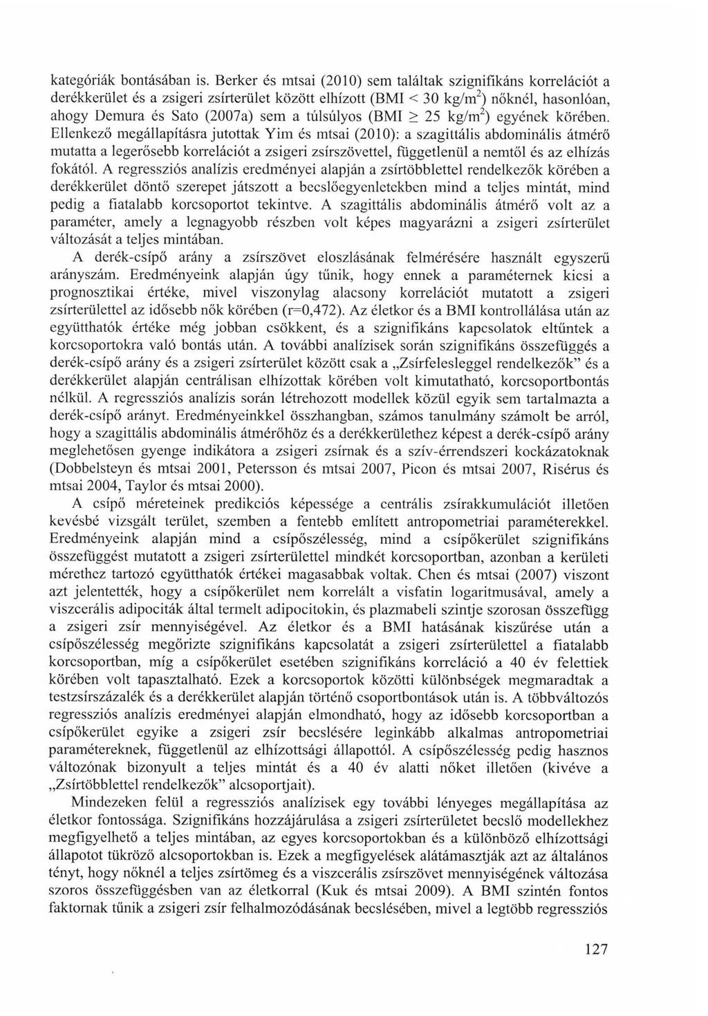 kategóriák bontásában is.