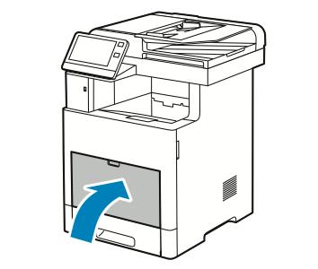 Karbantartás 3. Csukja be a kimeneti tálcát. 4. Vegyen ki minden papírt vagy más másolóanyagot a gyűjtőtálcából. 5.