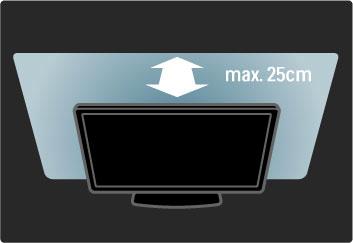 VESA-információk A TV-készülék VESA-kompatibilis fali konzolhoz (nem tartozék) készült.