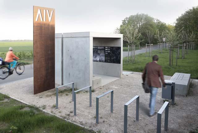 ((Erlebnisraum Römerstraße) Beavatkozási pontok: Megvalósítás