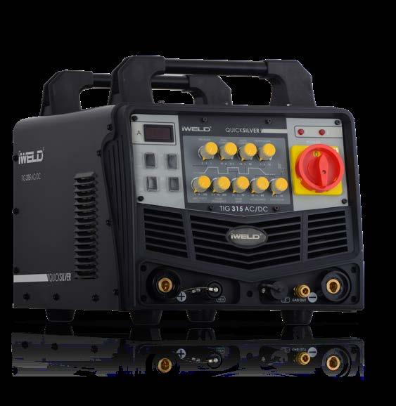 kezelőfelület EMC AC AWI AC PULSE AWI DC AWI DC PULSE AWI 2T/4T Hullámformák száma AC DC Arc Force Állítható Arc Force Hot Start Tartozék hegesztőpisztoly Opcionális AWI pisztoly TIG 315 AC/DC ANALOG