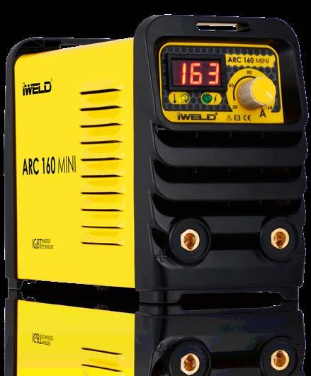 (VRD) LT pulse ARC 160 MINI Digitális vezérlésű, inverter technológiás hegesztőgép. PARAMÉTEREK Fázisszám Hálózati feszültség Max.