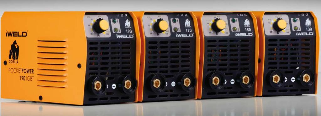 GORILLA POCKETPOWER 130 80POCPWR190 80POCPWR170 80POCPWR150 80POCPWR130 AWI LT AWI (VRD) LT pulse Fázisszám Hálózati feszültség Max.