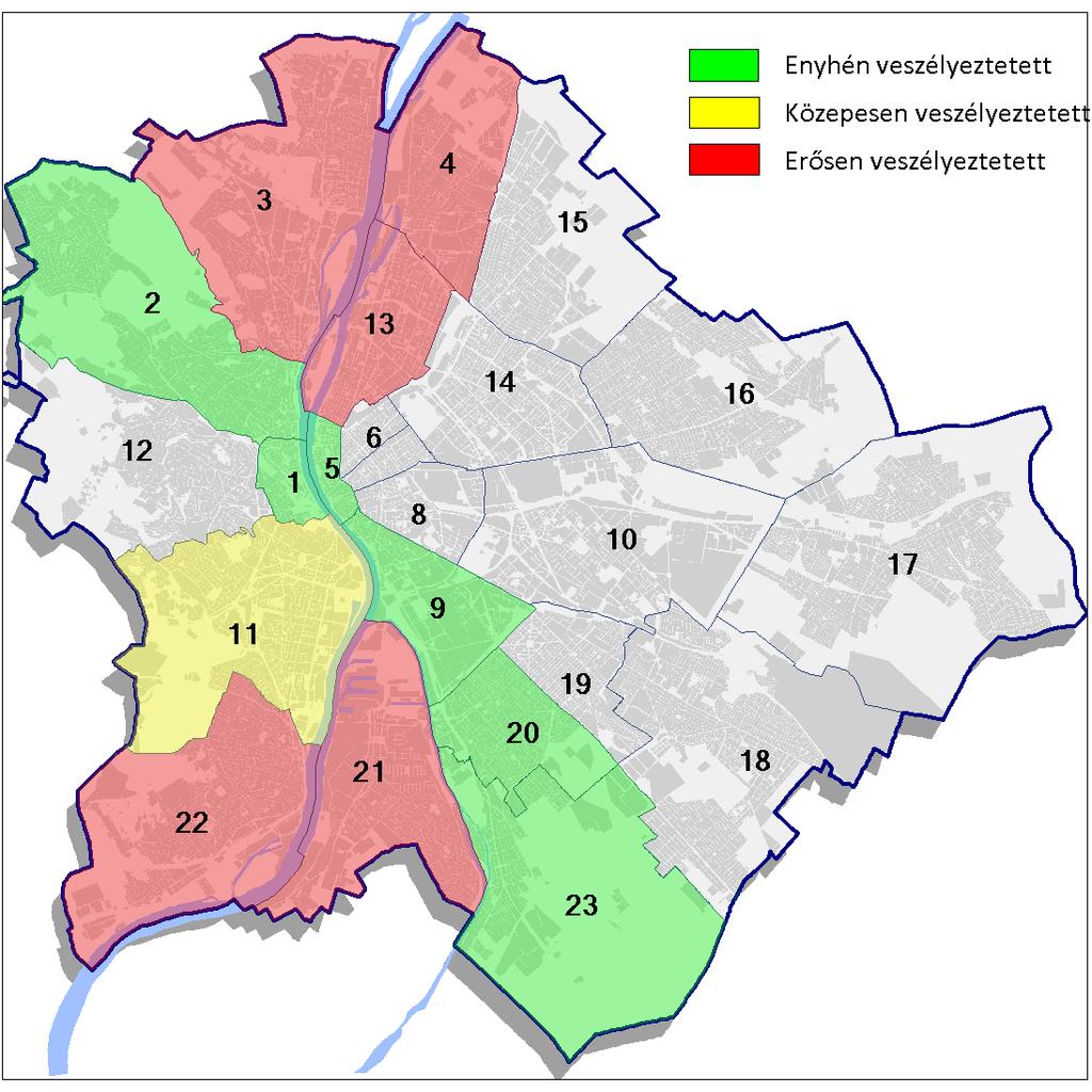 1838-as jeges árvíz idejében (1943. február 28-ig) a vízmérce nullpontja 95,98 mbf volt, melyet 1943. március 1-én 94,97 mbf-re helyeztek.