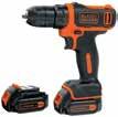 BLACK&DECKER BDCDD12KB-XK FÚRÓ-CSAVAROZÓ 10,8 V, 2 akkuval, kofferben 77 990