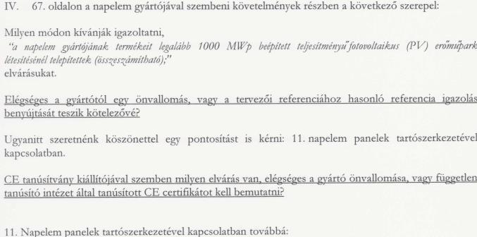 hőmérsékleti együttható legkedvezőtlenebb értéke: - 0,42%/K ). 3.