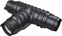 Uponor Ecofex eőszigetet vezetékrenszer kiegészítők Uponor Ecofex T-io szigeteőkészet Uponor Ecofex Singe vagy Twin vezetékek T-eágazásainak szigeteésére szogá 140, 175, vagy 200-es