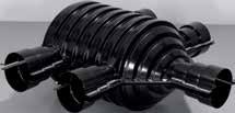 Uponor Ecofex eőszigetet vezetékrenszer kiegészítők Uponor Ecofex H-szigeteőkészet Uponor Ecofex Singe aapvezetékekrő történő Twin eágazás szigeteésére szogá