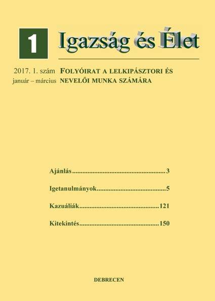 Programfüzet 2017 Az Igazság és Élet c.