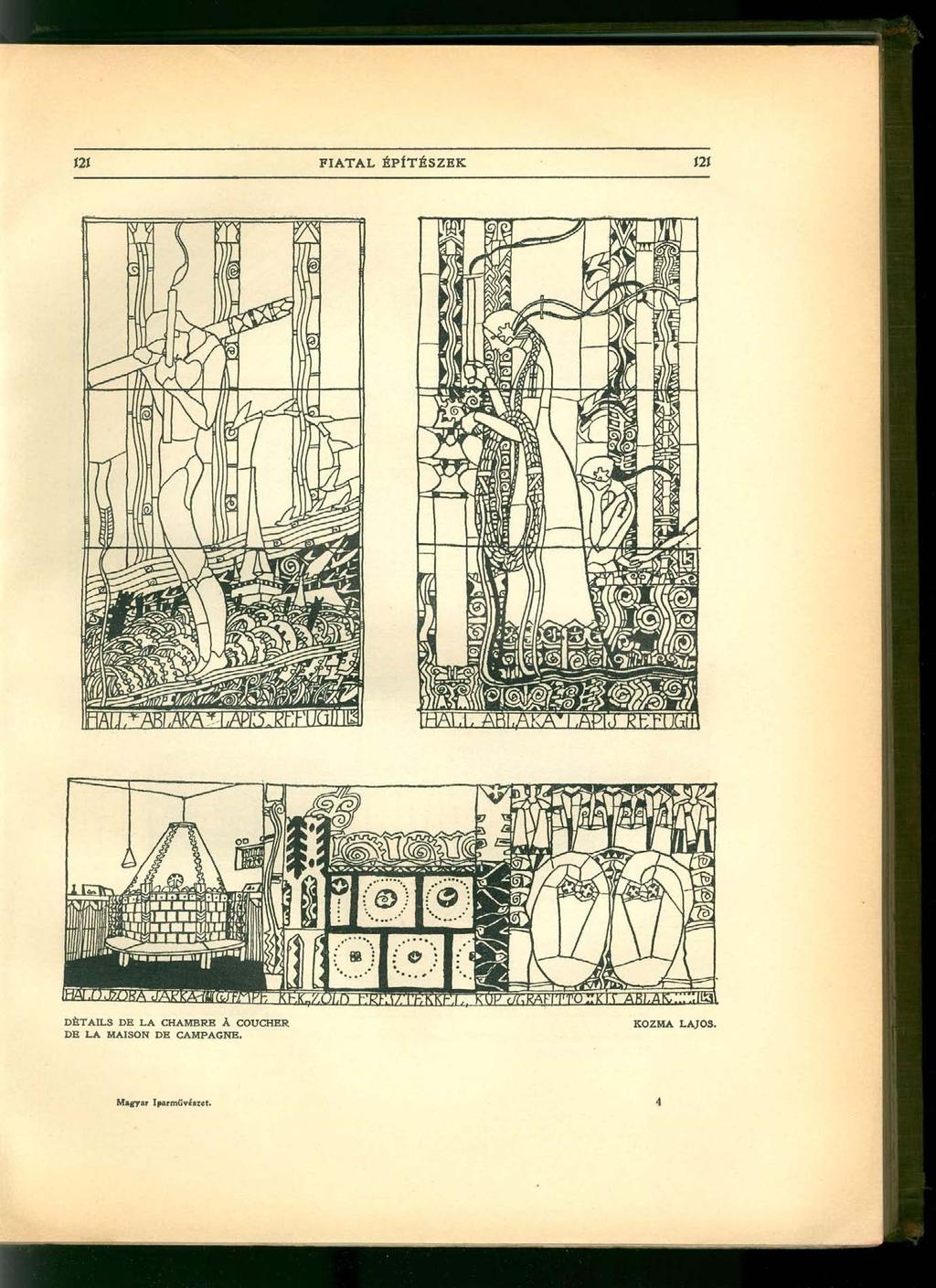 DÉTAILS DE LA CHAMBRE A COUCHER DE