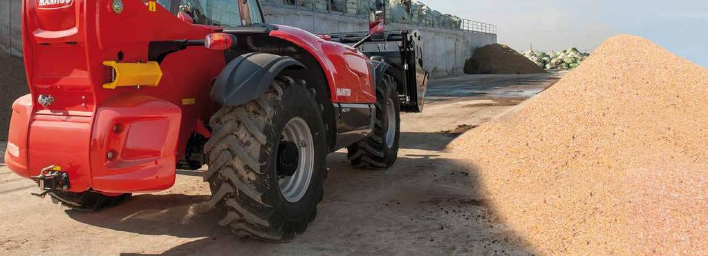 MLT 960 145 V+ Nagyobb termelőüzemekben, ahol az anyagmozgatási munkálatok is nagyobb méreteket öltenek, jó választás a legnagyobb teljesítményű MLT 960 teleszkópos rakodógép.
