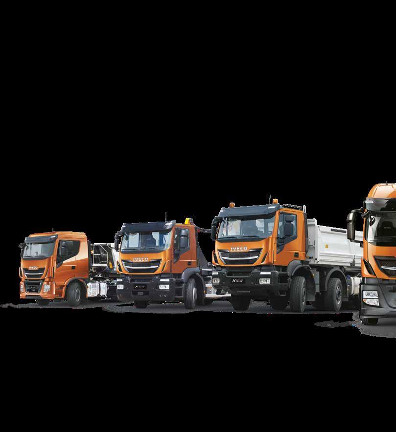 EGY STRALIS X-WAY MINDEN FELADATHOZ A STRALIS X-WAY típust feladatközpontú szemlélettel alkottuk meg, így Ön pontosan az igényeihez szabhatja a járműve konfigurációját.