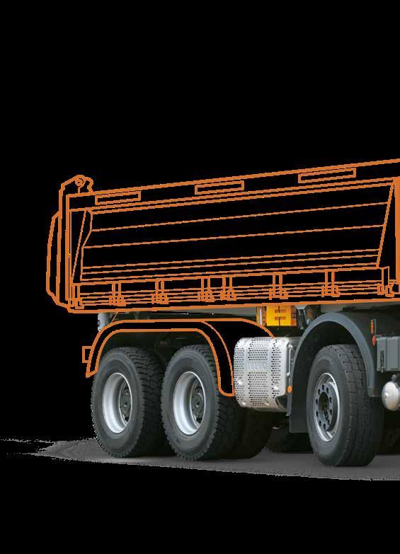 AZ ÖN FELADATAIHOZ SZABOTT BILLENCSEK A STRALIS X-WAY billenccsel eljut mindenhova, ahová kell: közúton és terepen, meredek emelkedőkön fel és lejtőkön le, egyenetlen és kanyargós utakon, valamint az