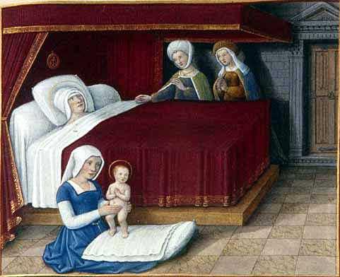68. ábra Missel de Jacques de Beaune (Heures à l'usage de Tours), 1506-1511, Enluminure de Jean Bourdichon (1457?-1521), Paris, BnF, département des Manuscrits, Latin 886, folio 336 69.