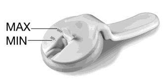 A mellszívó készüléket a gomb megnyomásával kapcsolja le. 7.4 A kézi mellszívó használata 1.