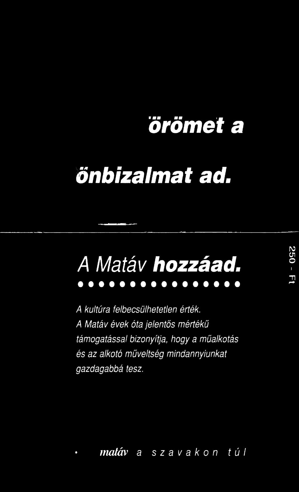 2 5 0 - Ft A kultúra felbecsü lh