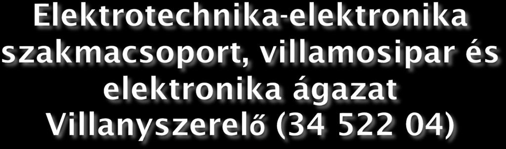 szakközépiskolai képzés képzési idő: 3+2 év 1. szakasz: 3 év alatt szakképzés 2.