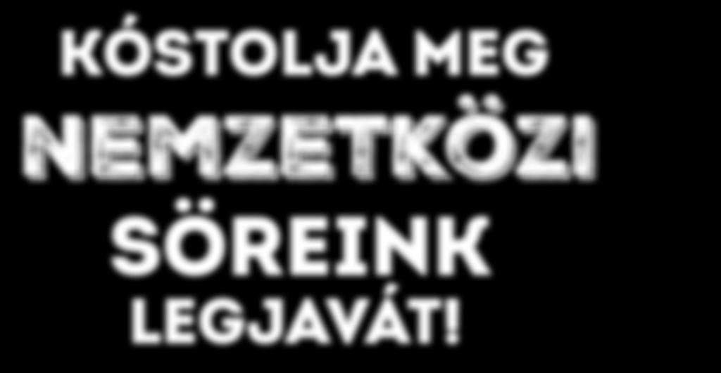 Kicsit édeskés, kicsit kesernyés ízvilágú.
