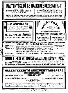 A ma gyar ha lá sza ti szak saj tó tör té ne te IV. rész: Az I. világháború utáni évek Gönczy Já nos Aháború végére a gazdasági válság már elviselhetetlen volt.
