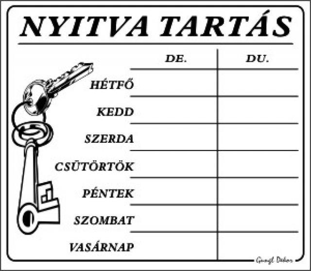 Időbeli működés: Mikor vagyunk nyitva?