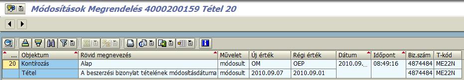 ) automatikus átkontírozás, ezáltal 600-650 összegfajtával jelzett bizonylat jön létre.