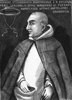 272 5. RÉSZ XLIV. levél. Martinuzzi Fráter György Szulejmán szultánnak Alvinc, 1551. december 16. Castaldo ügyében Martinuzzi Fráter György: *Kamicsác, 1482. június 18. Alvinc, 1551. december 17.