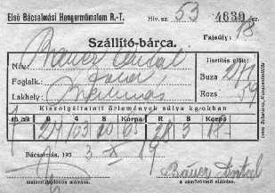 TÖBB MINT FÉLMILLIÓ PENGŐ PÉNZBÜNTETÉSSEL SÚJTOTTÁK A BÁCSALMÁSI HENGERMALOM TULAJDONOSÁT Stein Jakab malomigazgatót (1944.