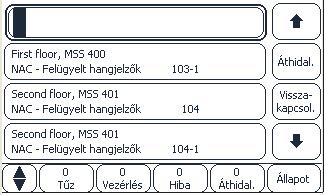 Központvezérlő Működési elv hu 27 Ha bármelyik képernyőről szeretne visszalépni a személyre szabott menübe, nyomja meg duplán a key gombot. 5.
