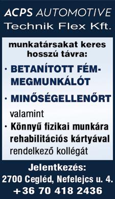 (Pályázati anyagok, EKR bejelentések, apróbb munkaügyi feladatok, stb.) Elvárások: min. középfokú vagy szakirányú végzettség, hasonló munkakörben eltöltött tapasztalat. Munkavégzés: H-P.