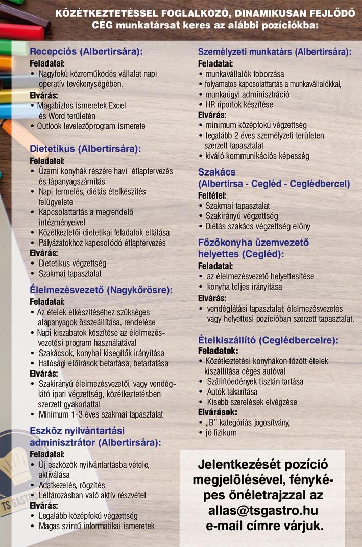 Jelentkezni: +36 30 978 2905 KOLLÉGÁT keresünk festőműhelybe! Munkavégzés H-P-ig, egyműszakos munkarendben. Előny: festő-, vagy hasonló tapasztalat.