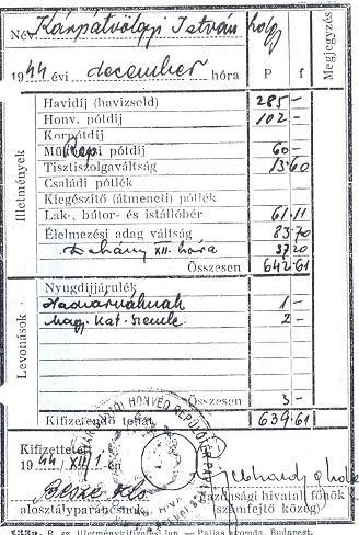 13 Magyar Királyi vitéz nagybányai Horthy István Honvéd Repülő Akadémiai ÉVFOLYAMOM TÖRTÉNETE II. Budától - A hadifogságból történő szabadulásig 1944. 08. 20.- 1948. 06. 30. A V A T Á S U N K 6 1944.