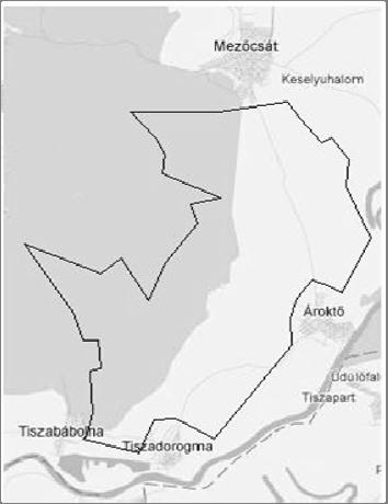 mintavételi pontok Arany-féle kötötségi szám adatait, majd az Arc Map 9.
