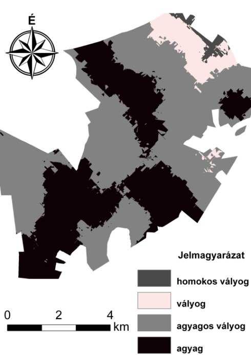 tam egy térképet, bízva abban, hogy a hagyományos térképezési eljárással jobban értelmezhet eredményt kapok (4. ábra B térkép). A B 4.