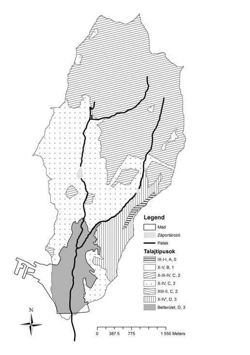 nagyban hozzájárult a villámárvíz villám jellegéhez illetve a víz által szállított hordalék mennyiségéhez.