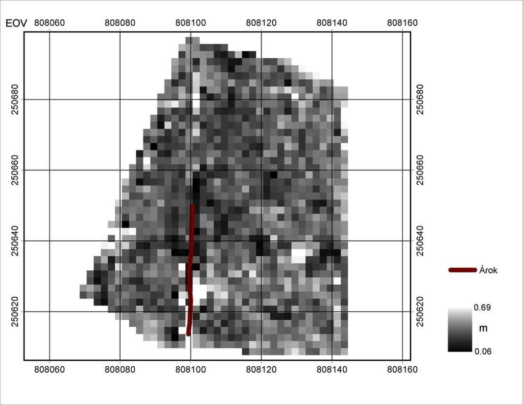 Az ábrán látható, hogy a korrekció után a LiDAR adatbázis esetében nagyfokú illeszkedést kaptunk, az RMS hiba pedig, ahogy azt már említettük, a legalacsonyabb lett.