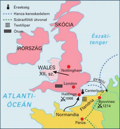 28 / A középkor virágzása és hanyatlása 4 5 6 A bayeux-i szônyeg Mesélje el a szônyeg alapján a normannok felvonulását! Mi jellemezhette harcmodorukat? [ F ] Anglia a XI XIII.